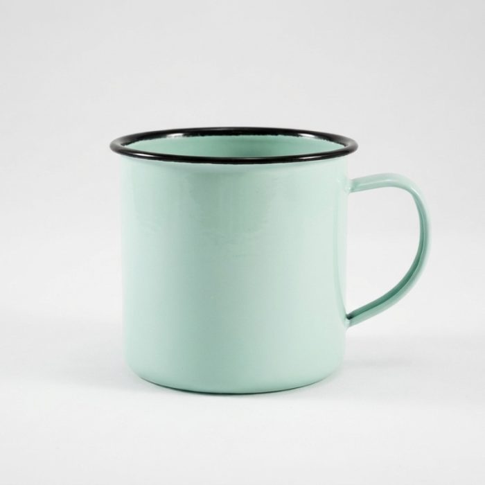 Gelas Enamel Jadul